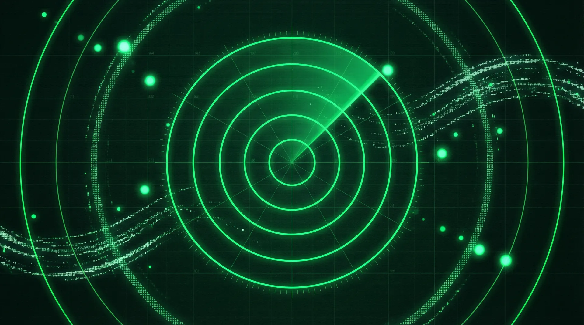 桥本香菜 雷达扫描界面背景